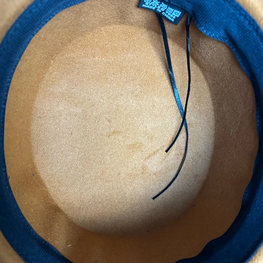 THE HATTER LEOPARD PRINT FEDORA‎ HAT
